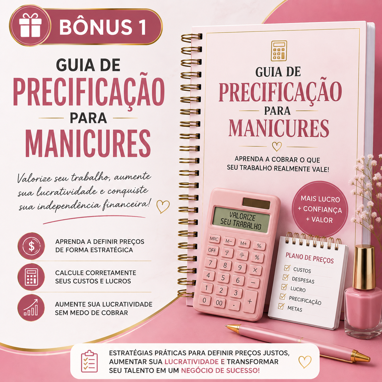 Guia de Precificação para Manicures